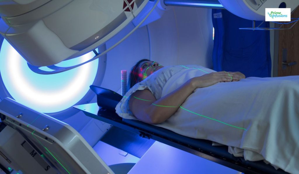 Radiation therapy vs. Chemotherapy